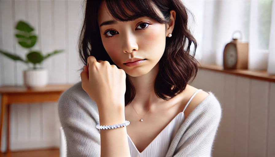 水晶ブレスレットが良くない理由とは