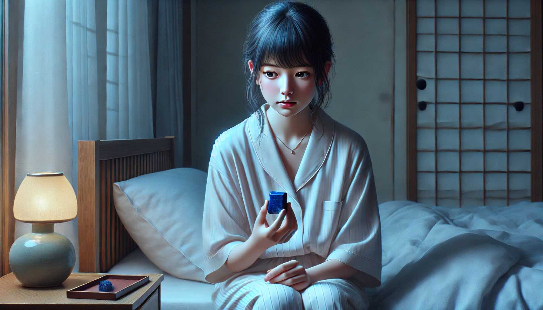 ラピスラズリを寝るときに注意すべき点