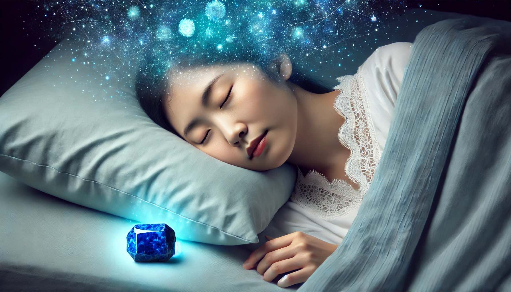 ラピスラズリを寝るときに期待できる効果