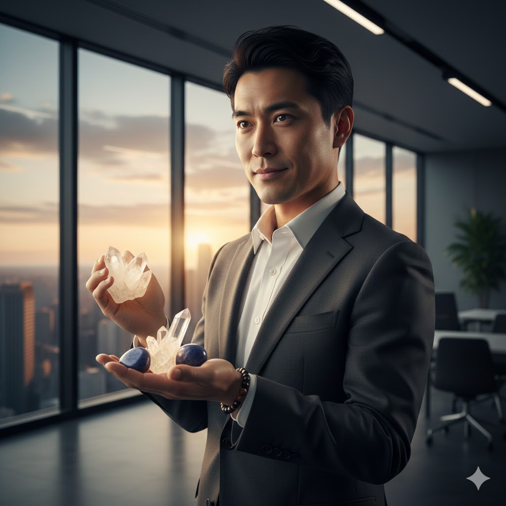 パワーストーンを持つ男性心理とは？成功を引き寄せる選び方と効果