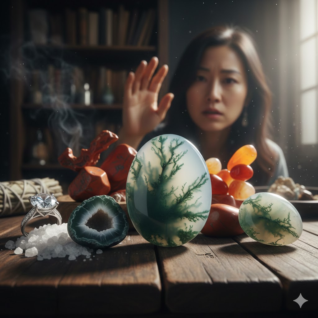 モスアゲートと相性が悪い？怖い理由や避けるべき組み合わせを解説