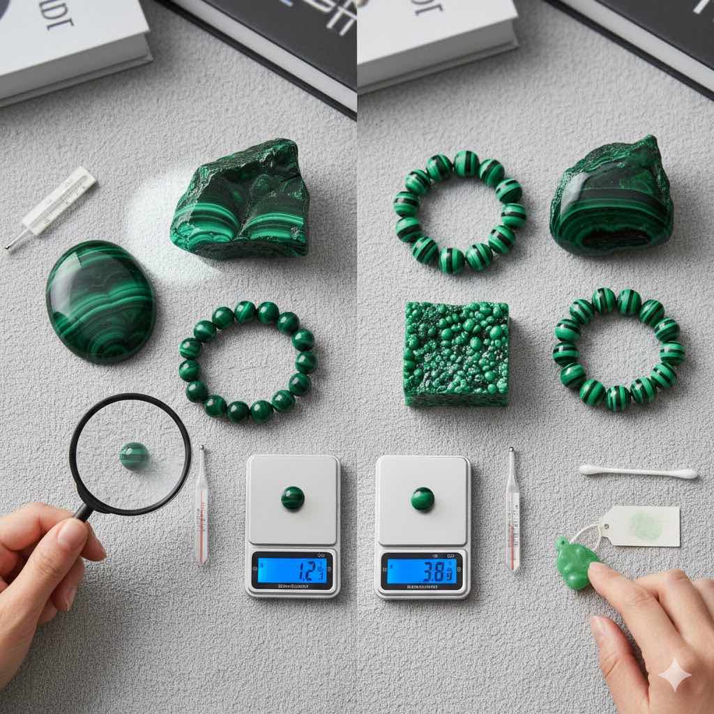 マラカイトの偽物の見分け方！黒い線や値段で本物を知るコツ